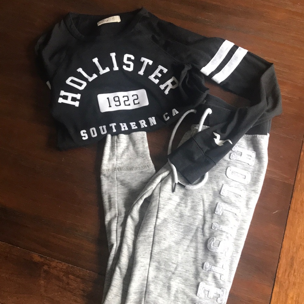 Hollister sweat set, sporty, xs